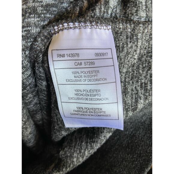 Puma Boys Fleece Jacket Sz M 8 10 Gray Red Full Front Zip Lightweight‎ Layering - Picture 9 of 9